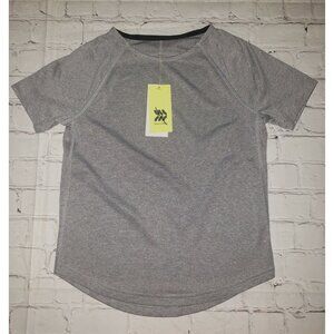 ALL In Motion Boys Size S 6/7 Grey Short-Sleeve Moisture Wicking T-Shirt